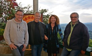 10-2016, DIE KERBER, Cornelia Kerber mit dem Howling Wuif Trio (Wolfgang Maria Gran, Dieter Libuda, Oliver Jung), Theresienkeller