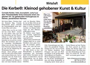 Artikel in Gleinstätten, 13.12.2016 DIE KERBER, Theresienkeller, Cornelia Kerber