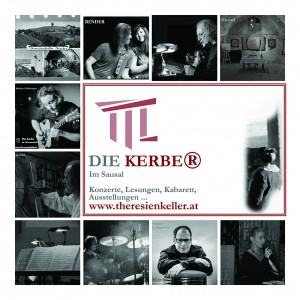 DIE KERBER, Cornelia Kerber, Veranstaltungen Theresienkeller, Collage
